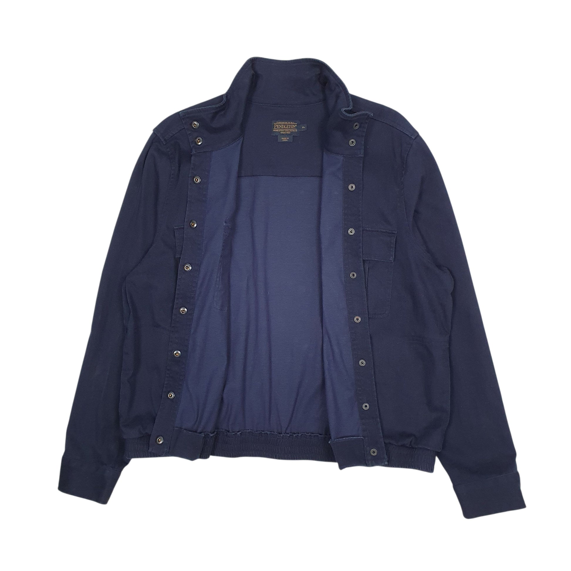 Womens Navy Pendleton   Coat