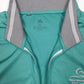 Mens Green Adidas Half Moon Links Golf Quarter Zip Jumper