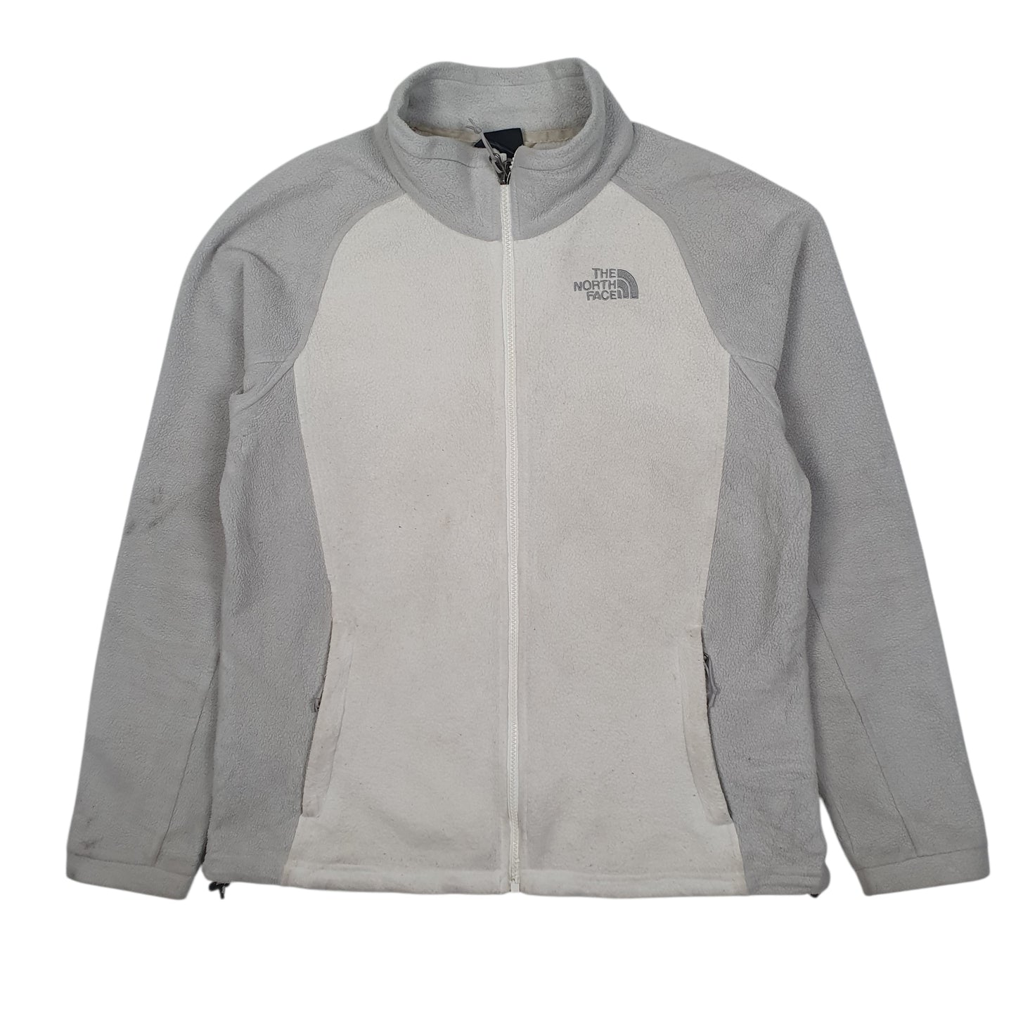 Womens White The North Face  Full Zip Jumper