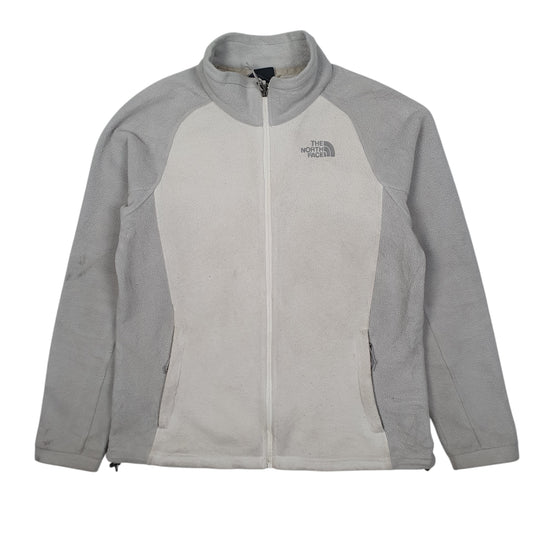 Womens White The North Face  Full Zip Jumper