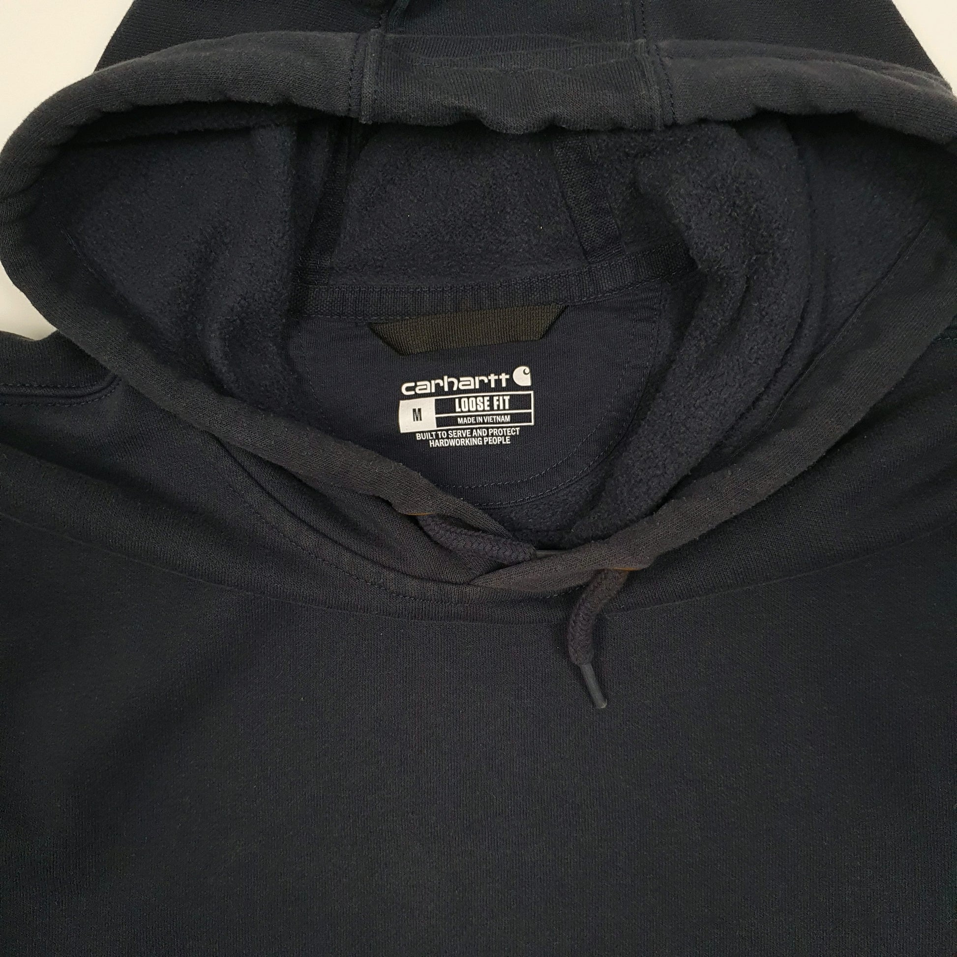 Mens Navy Carhartt  Hoodie Jumper