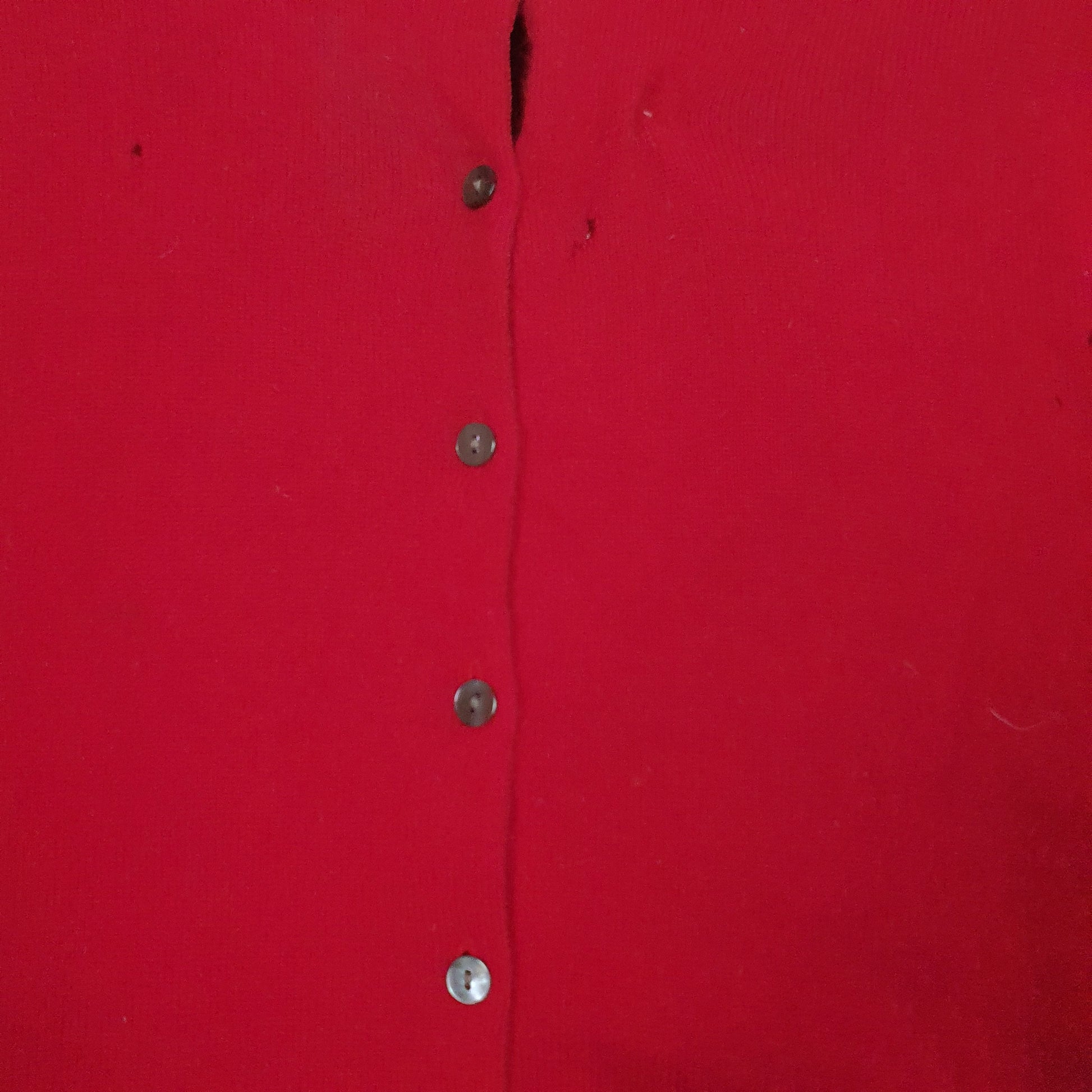 Womens Red Taylor & Lord  Cardigan Jumper