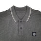 Mens Grey Stone Island   Polo Shirt
