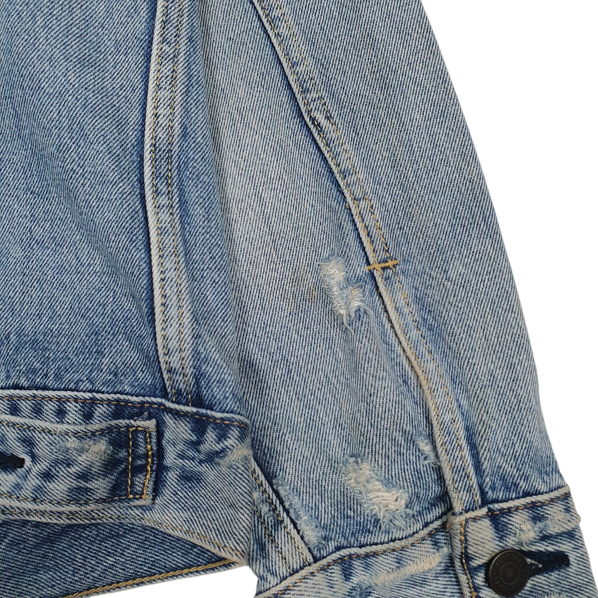 Mens Blue Levis Type 3 Trucker  Coat