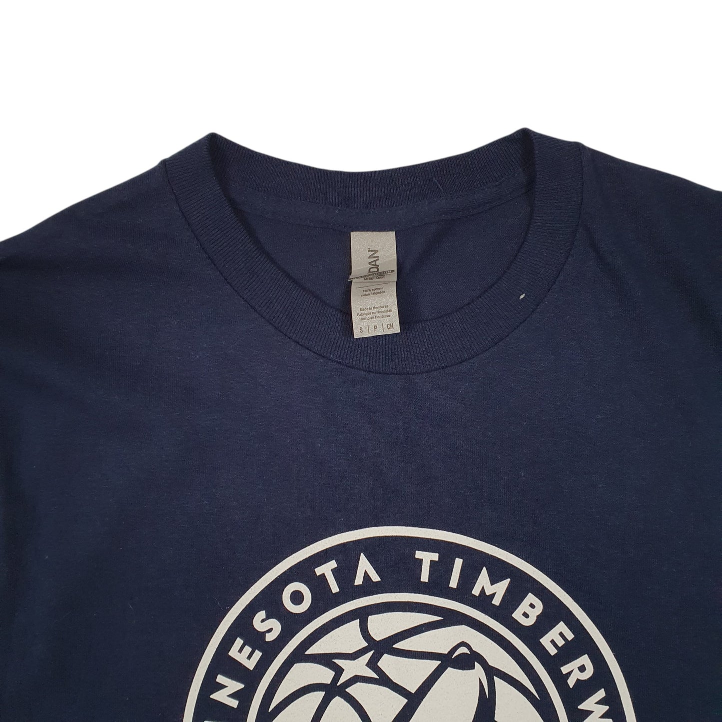 Mens Navy Gildan NBA Minnesota Timberwolves  T Shirt