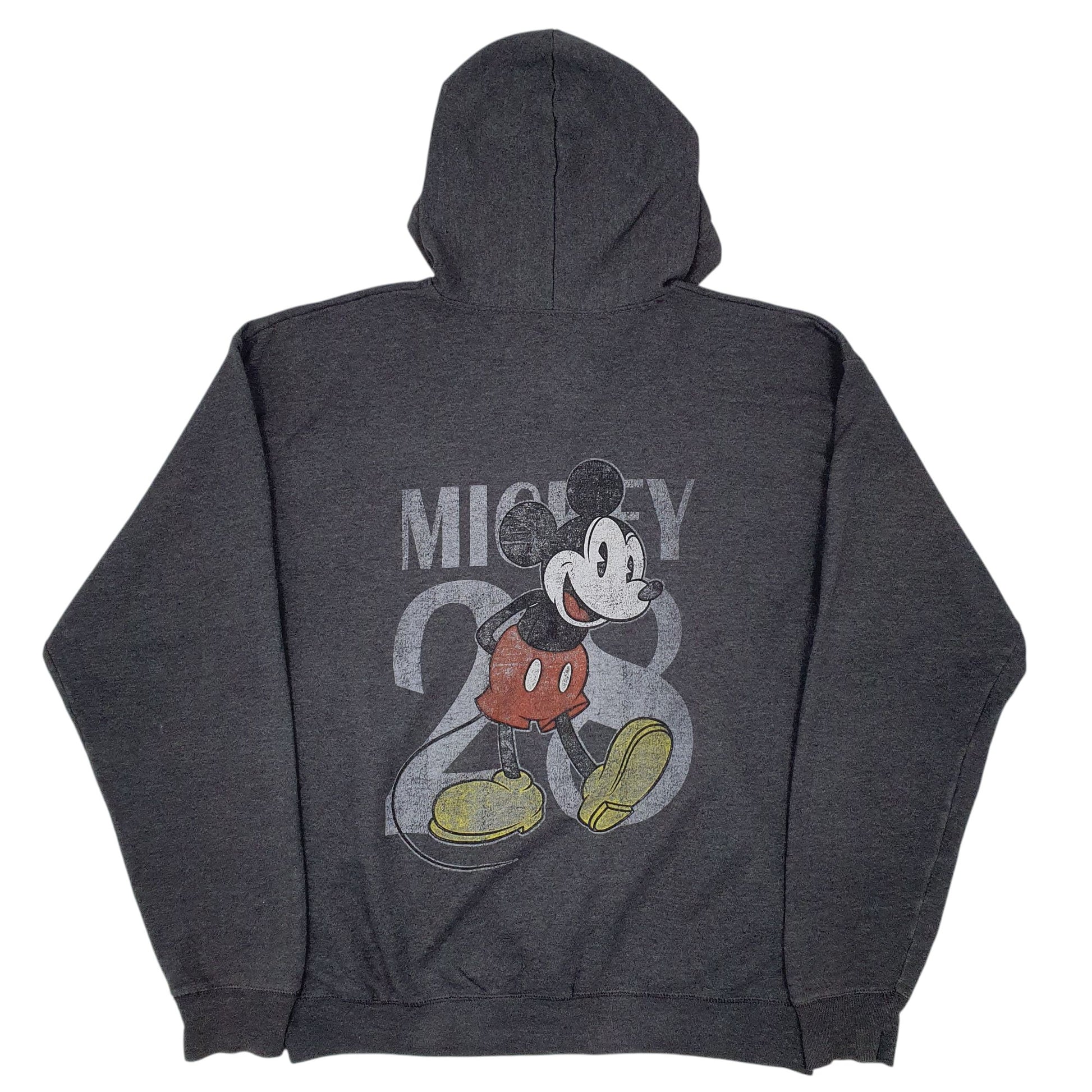 Mens Grey Hanes Disney Full Zip Jumper