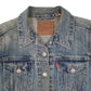 Womens Blue Levis Type 3 Trucker  Coat