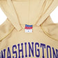Mens Yellow Champion Washington Hoodie Jumper