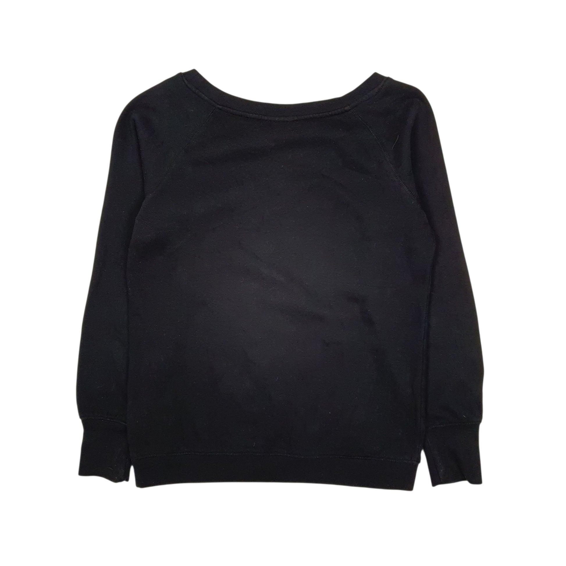 Womens Black Reebok  Crewneck Jumper