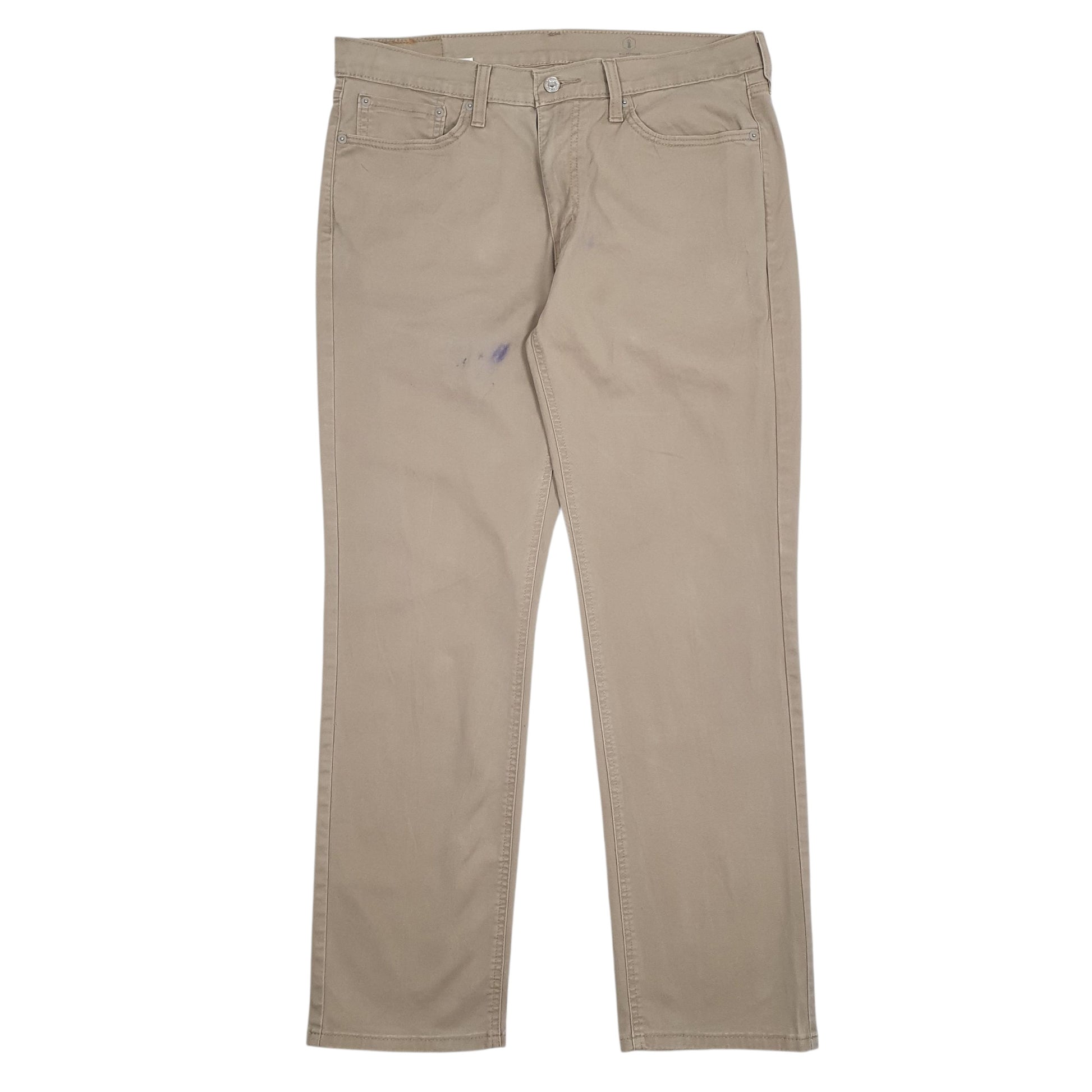 Mens Beige Levis  Chino Trousers