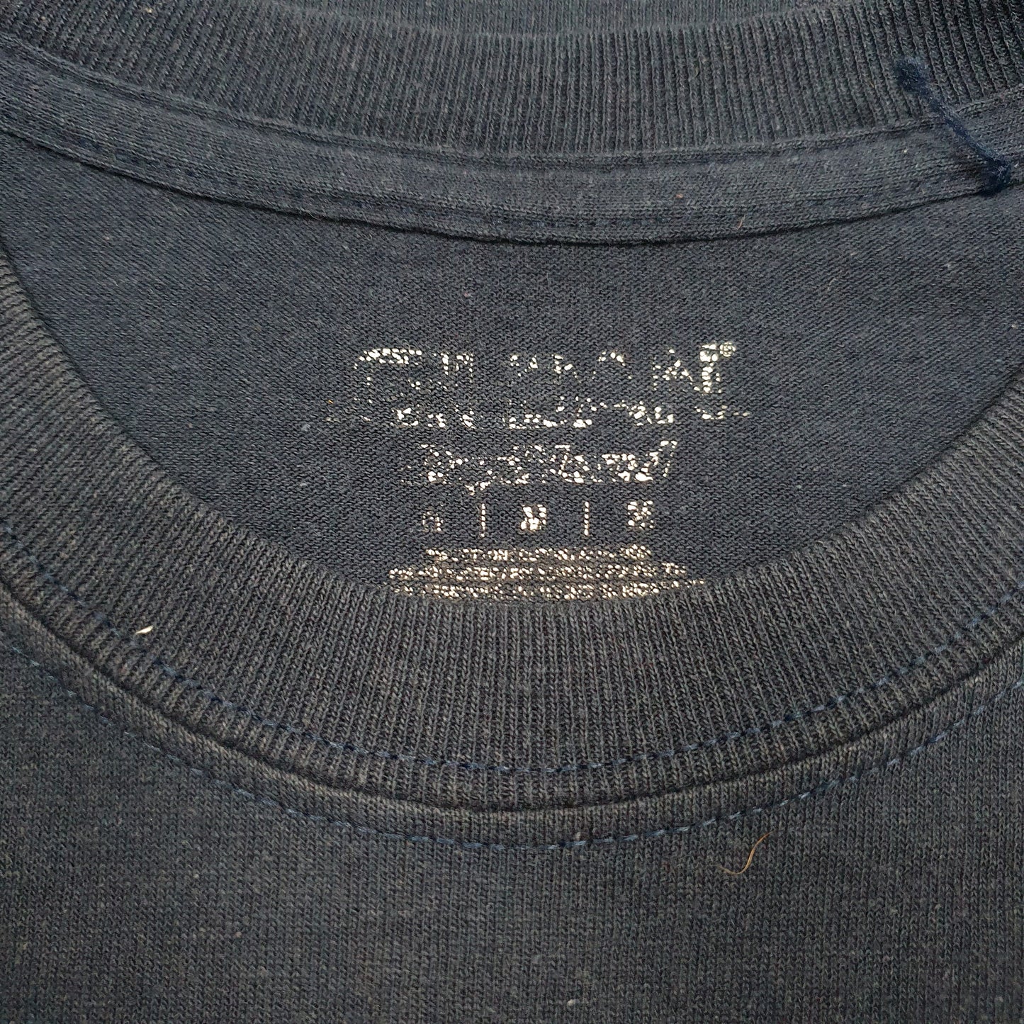Mens Navy Gildan   T Shirt