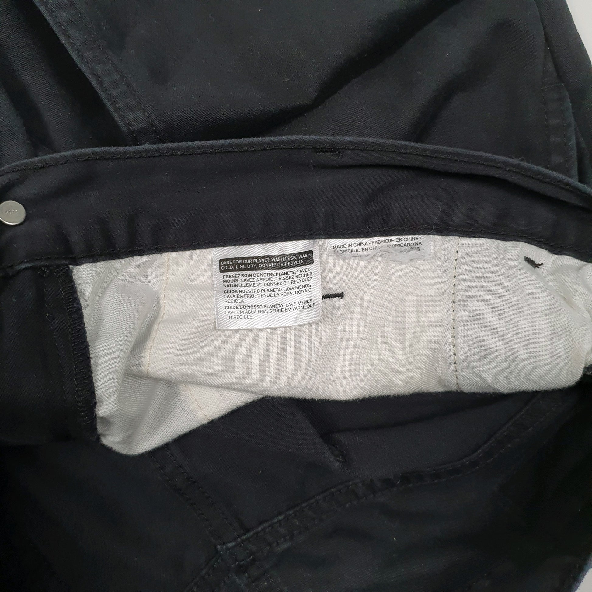 Mens Black Levis   Trousers