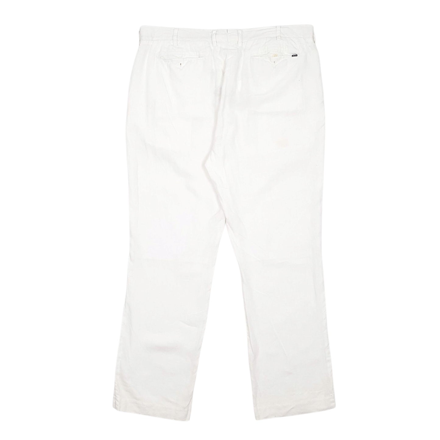 Mens White Polo Ralph Lauren   Trousers