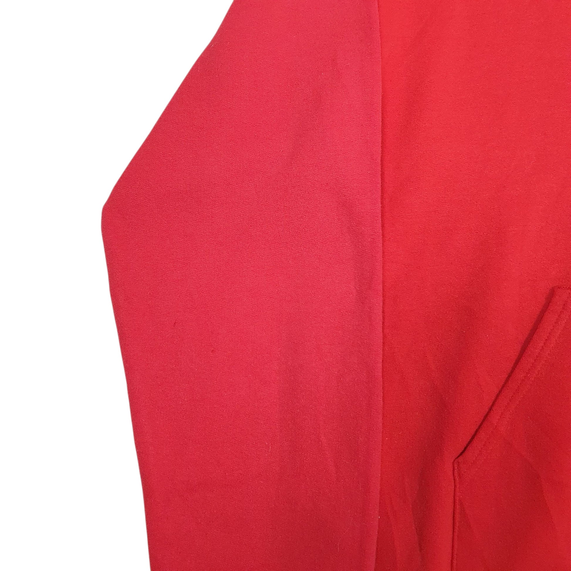 Mens Red Champion ESU Hoodie Jumper