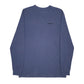 Mens Blue Patagonia  Long Sleeve T Shirt