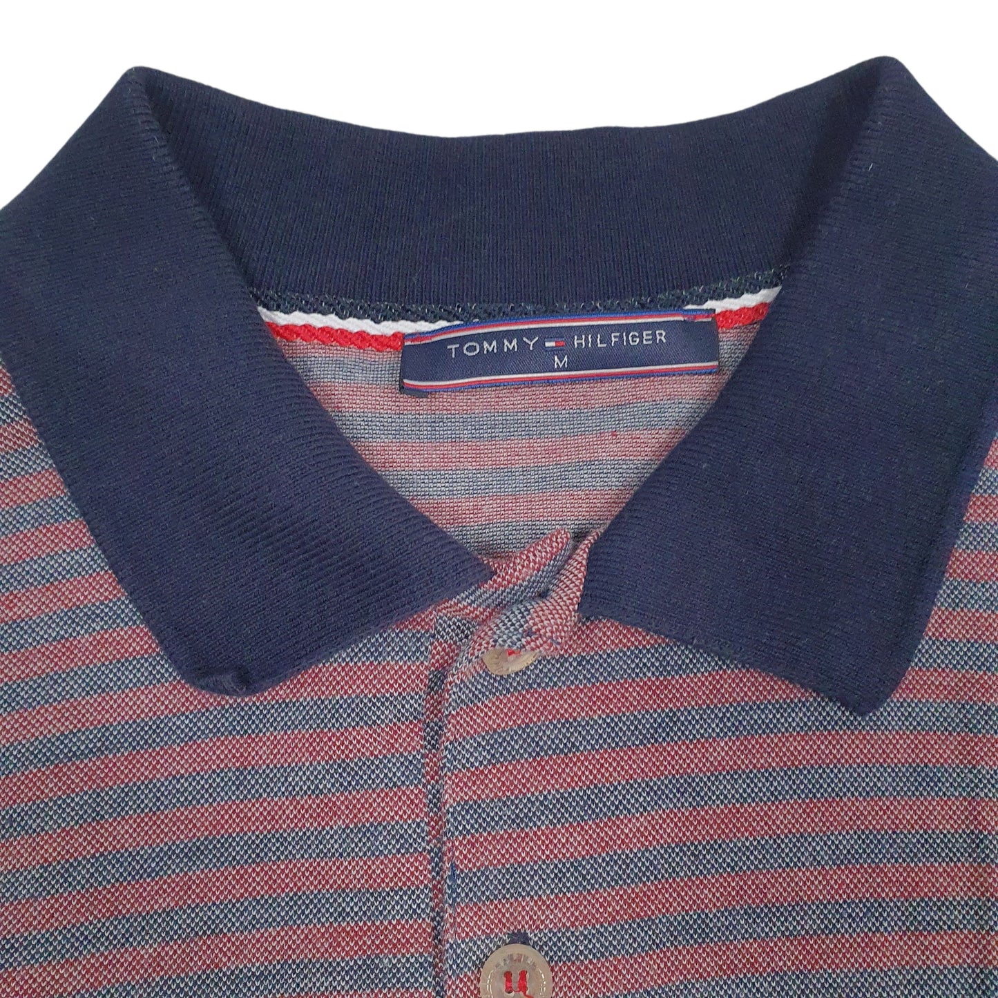 Mens Red Tommy Hilfiger   Polo Shirt