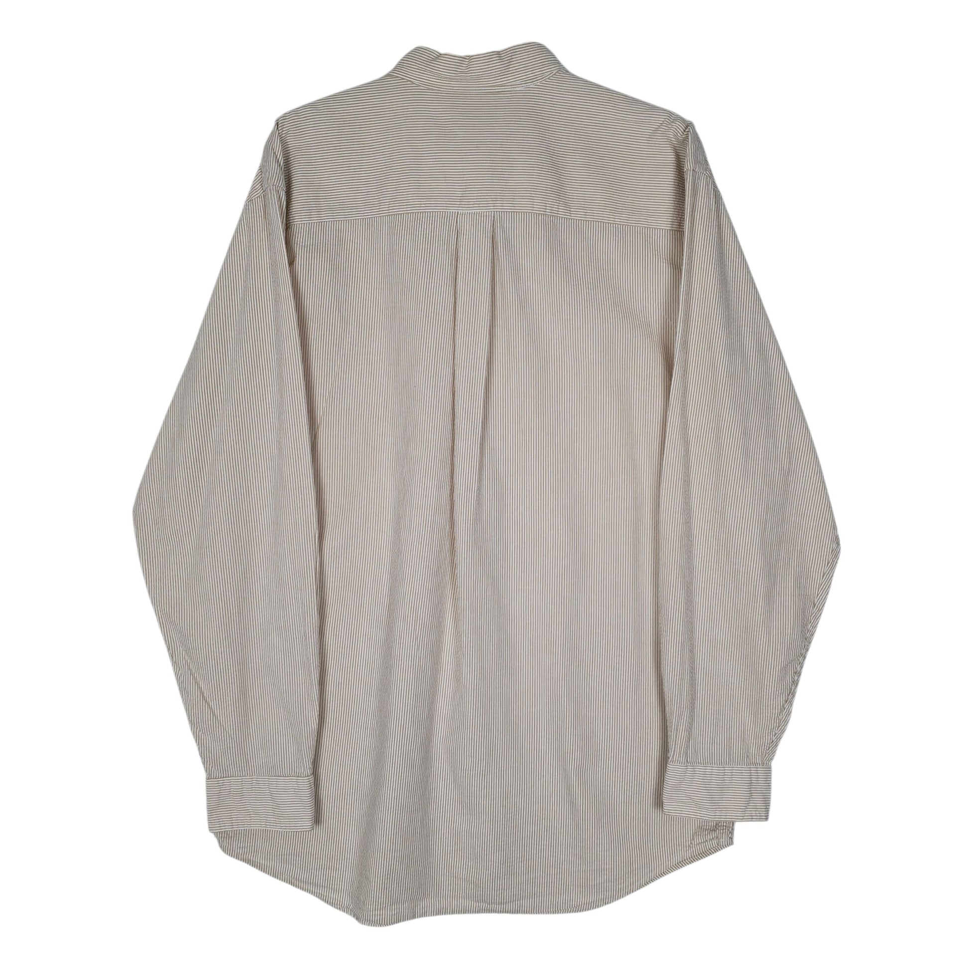 Mens Beige L.L.Bean Tall  Shirt