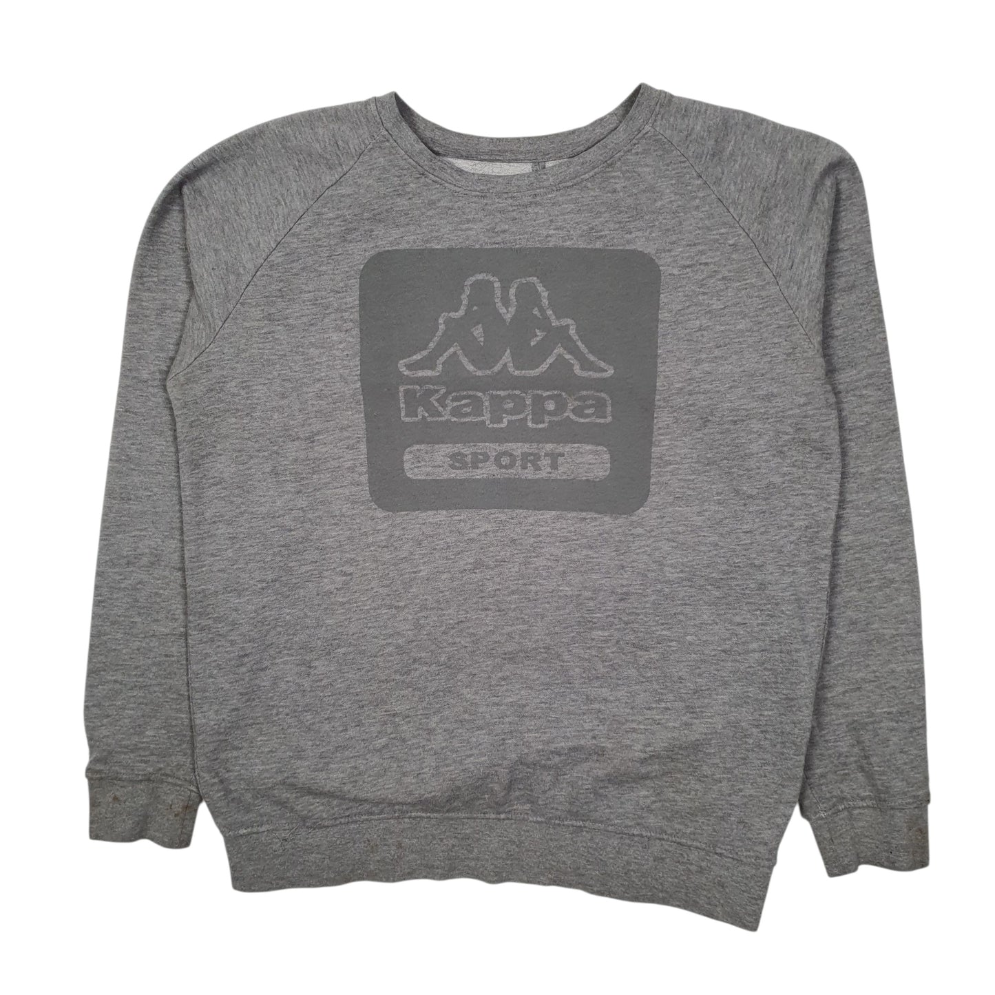Mens Grey Kappa  Crewneck Jumper