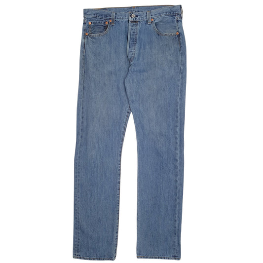 Mens Blue Levis  501 JeansW36 L36