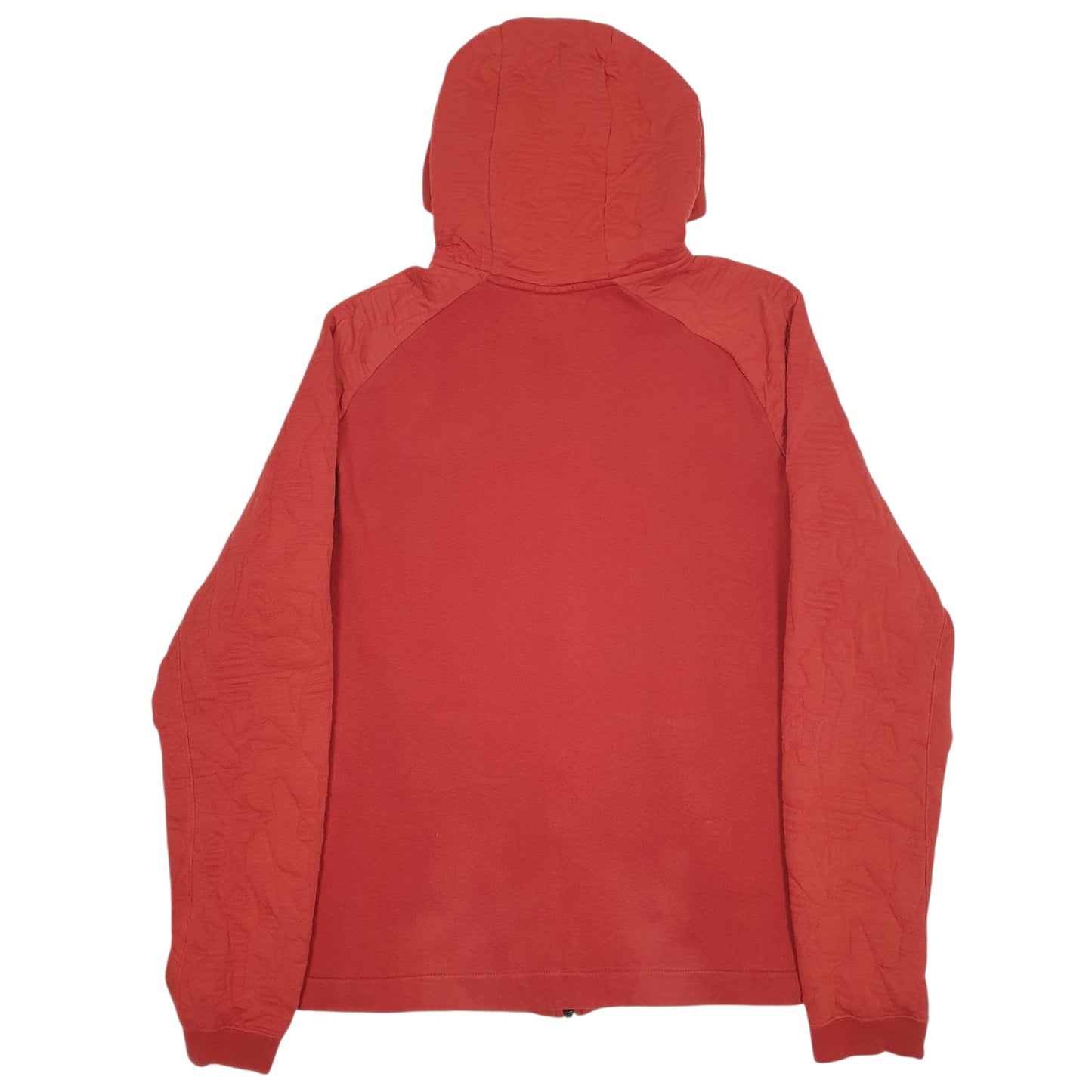 Mens Orange Nike  Full Zip Jumper