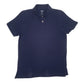Mens Navy Lee  Short Sleeve Polo Shirt