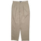 Mens Beige Polo Ralph Lauren Golf Double Pleated Vintage 90s Chino Trousers