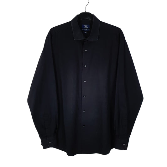 Mens Black Dockers  Long Sleeve Shirt