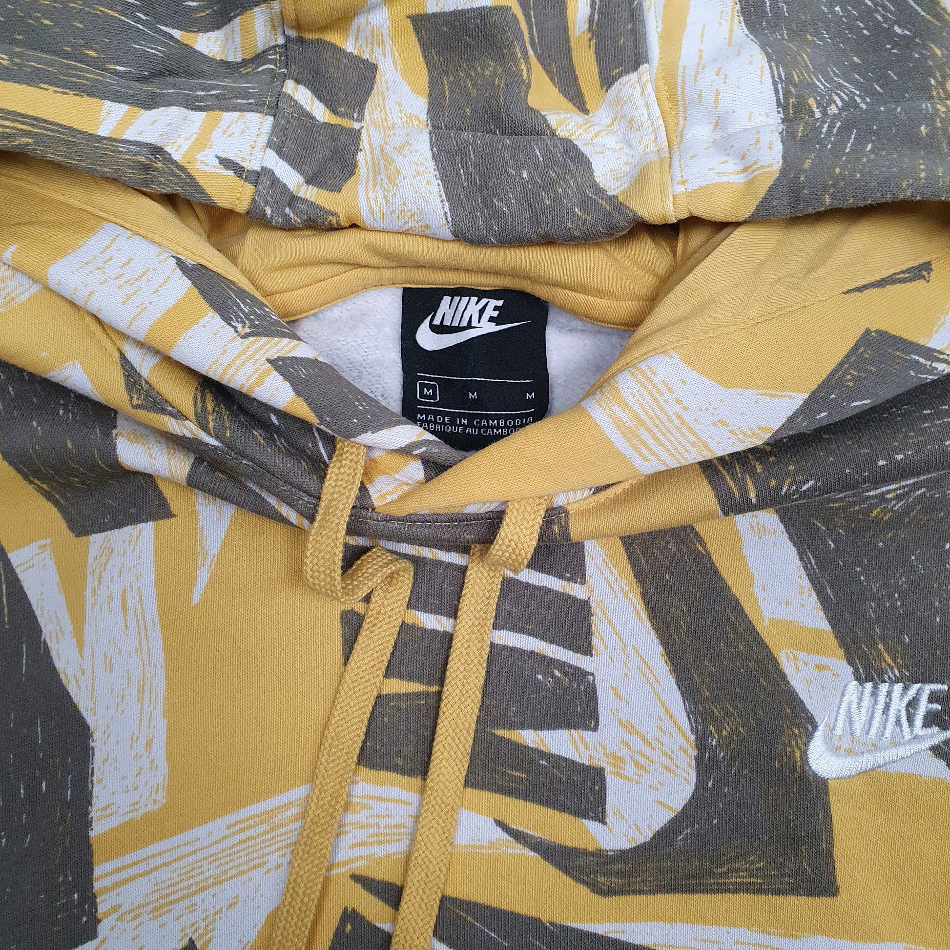 Mens Yellow Nike  Hoodie Jumper