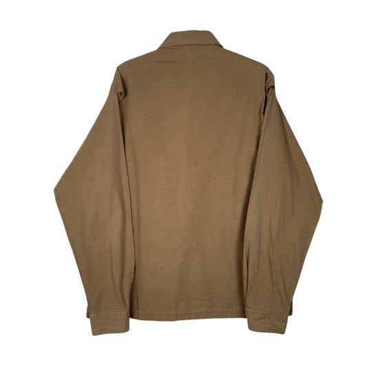 Mens Beige Timberland Hunting CPO  Shirt