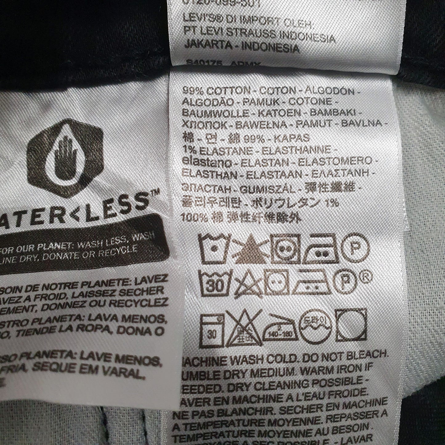 Mens Black Levis   Jeans