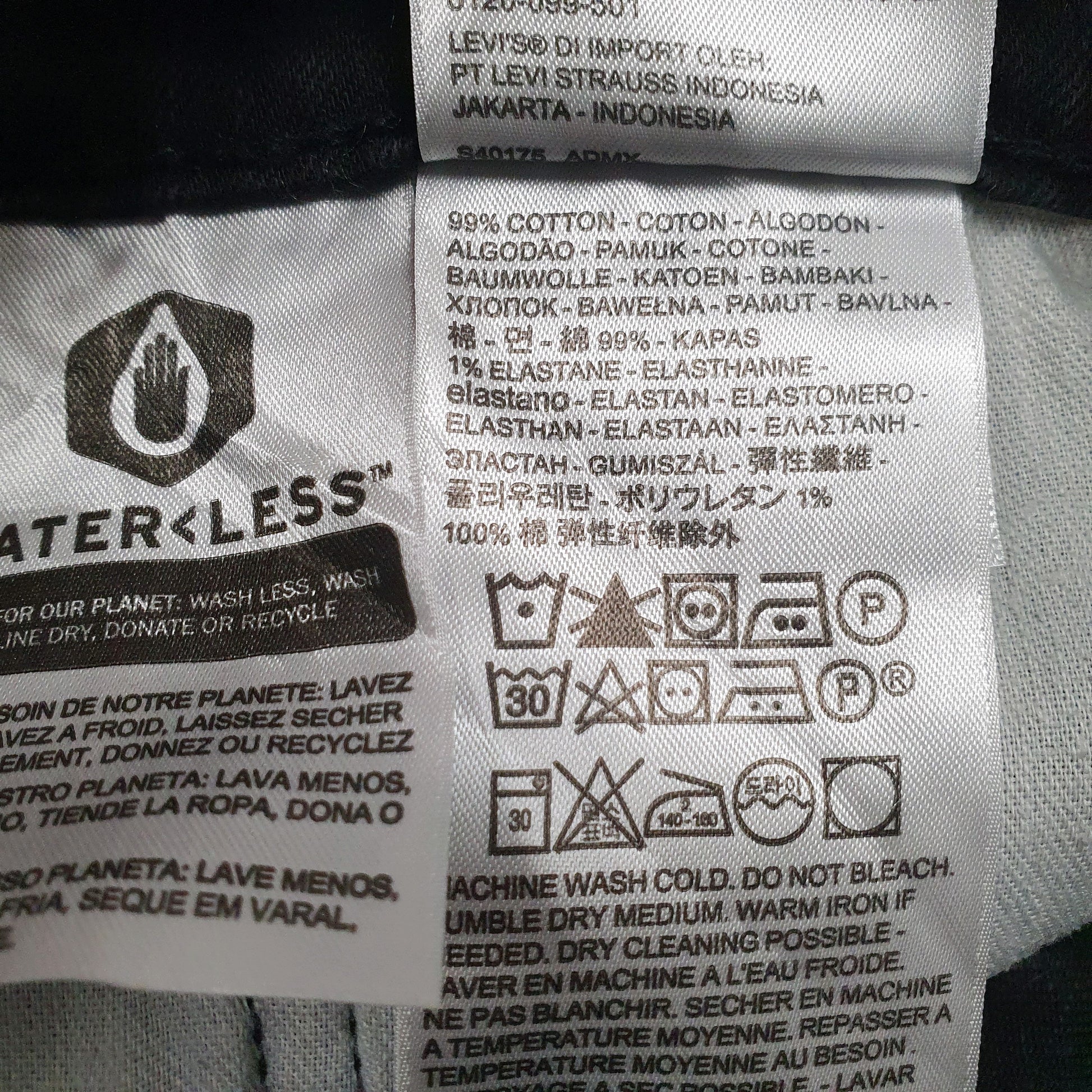 Mens Black Levis   Jeans