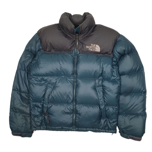 Mens Blue The North Face Nuptse Retro 1996  Coat