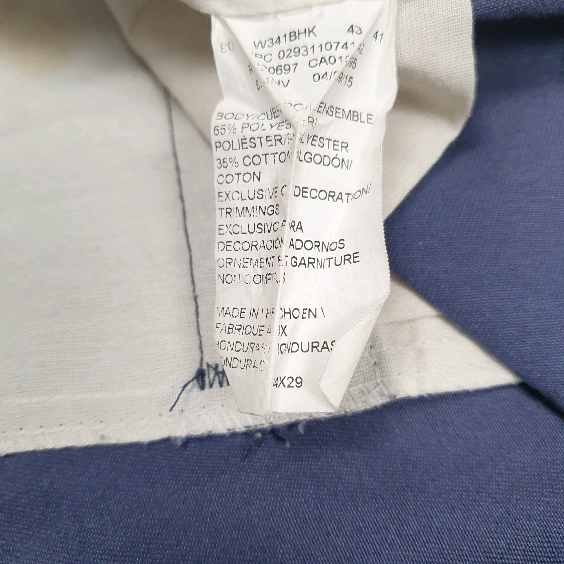 Mens Navy Dickies   Shorts