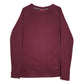 Mens Burgundy Nike  Crewneck Jumper