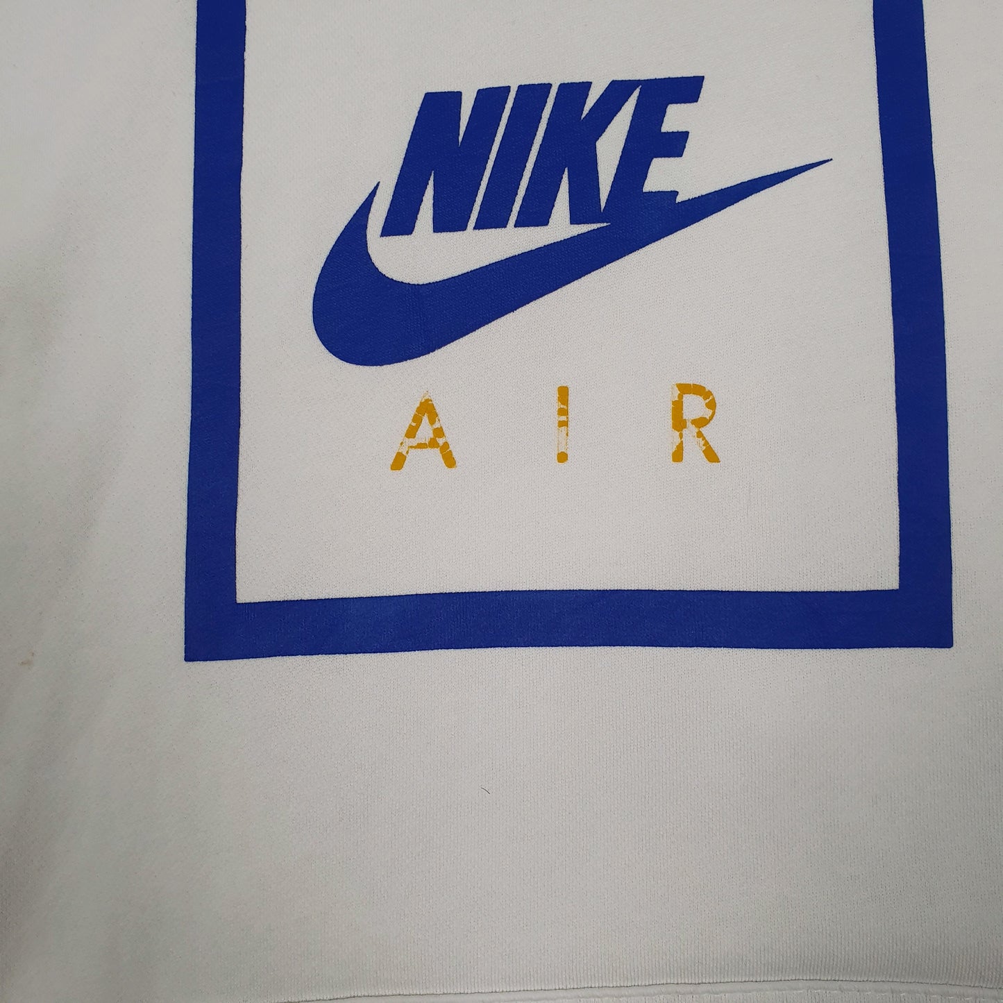 Mens White Nike  Hoodie Jumper