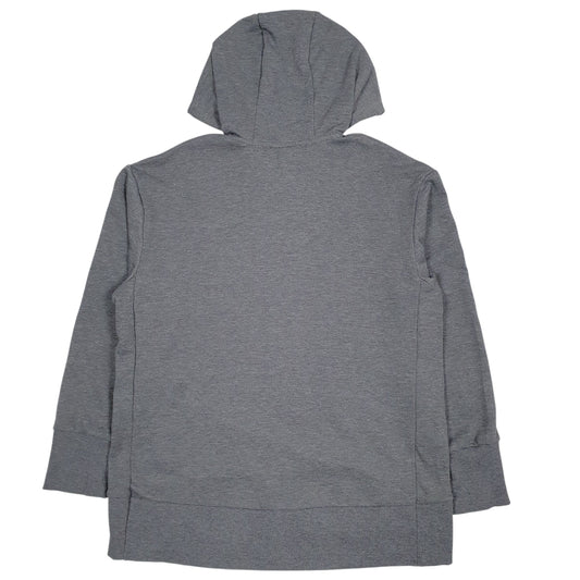 Mens Grey Nike Dri-Fit Hoodie Jumper
