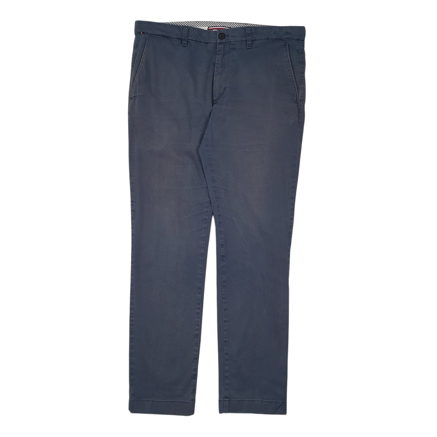 Mens Blue Tommy Hilfiger  Chino Trousers