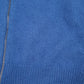 Mens Blue Burberry  Full Zip Jumper