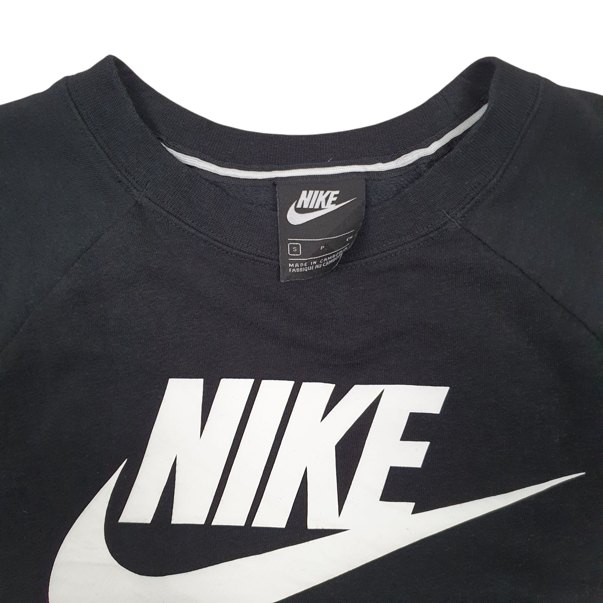 Mens Black Nike  Crewneck Jumper