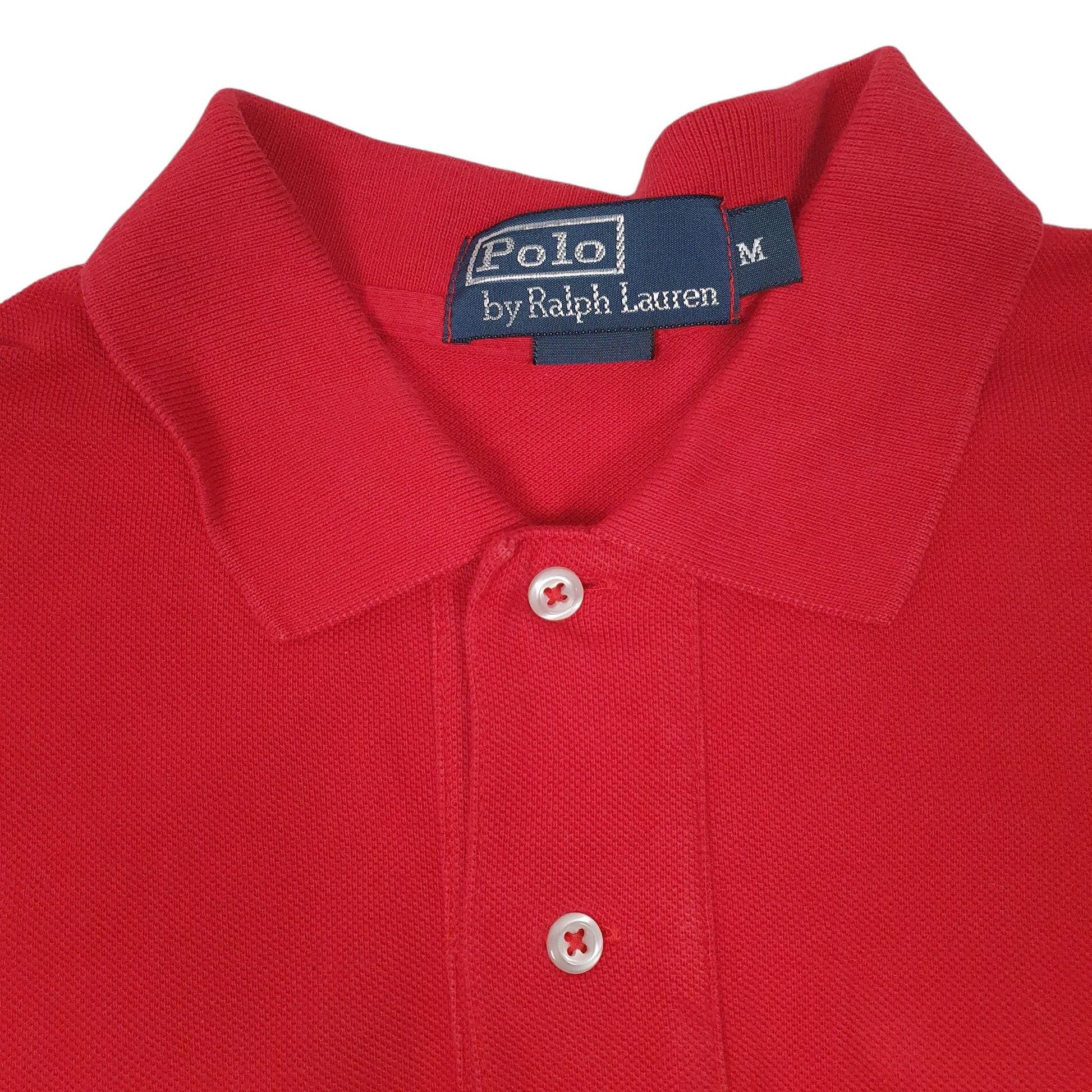 Mens Red Polo Ralph Lauren   Polo Shirt