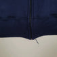 Mens Navy Russell Athletic Vintage 90s Made In USA Michigan University Hoodie Full Zip Jumper