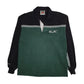 Mens Green Barbarian Rugby SJC Long Sleeve Polo Shirt
