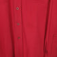 Mens Red L.L.Bean Thick Chamois  Shirt