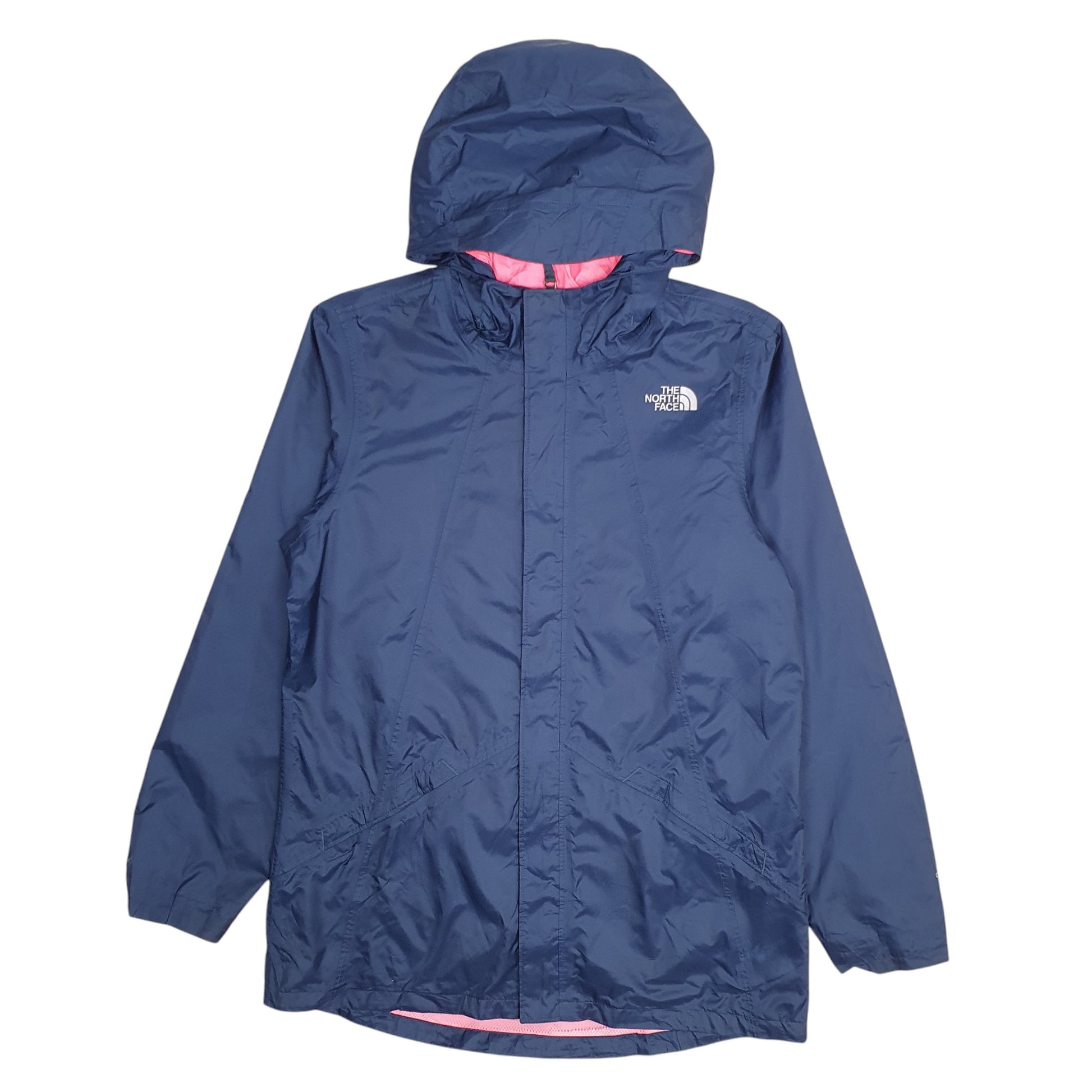 Womens Navy The North Face Dryvent Full Zip Coat