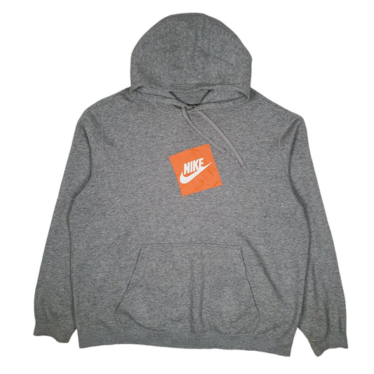 Mens Grey Nike  Hoodie Jumper