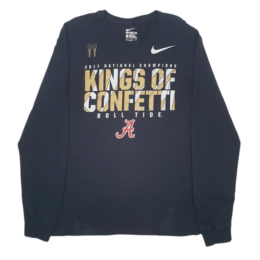 Mens Black Nike  Long Sleeve T Shirt