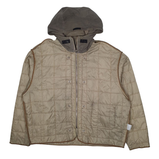 Mens Beige North Sails Hoodie  Coat