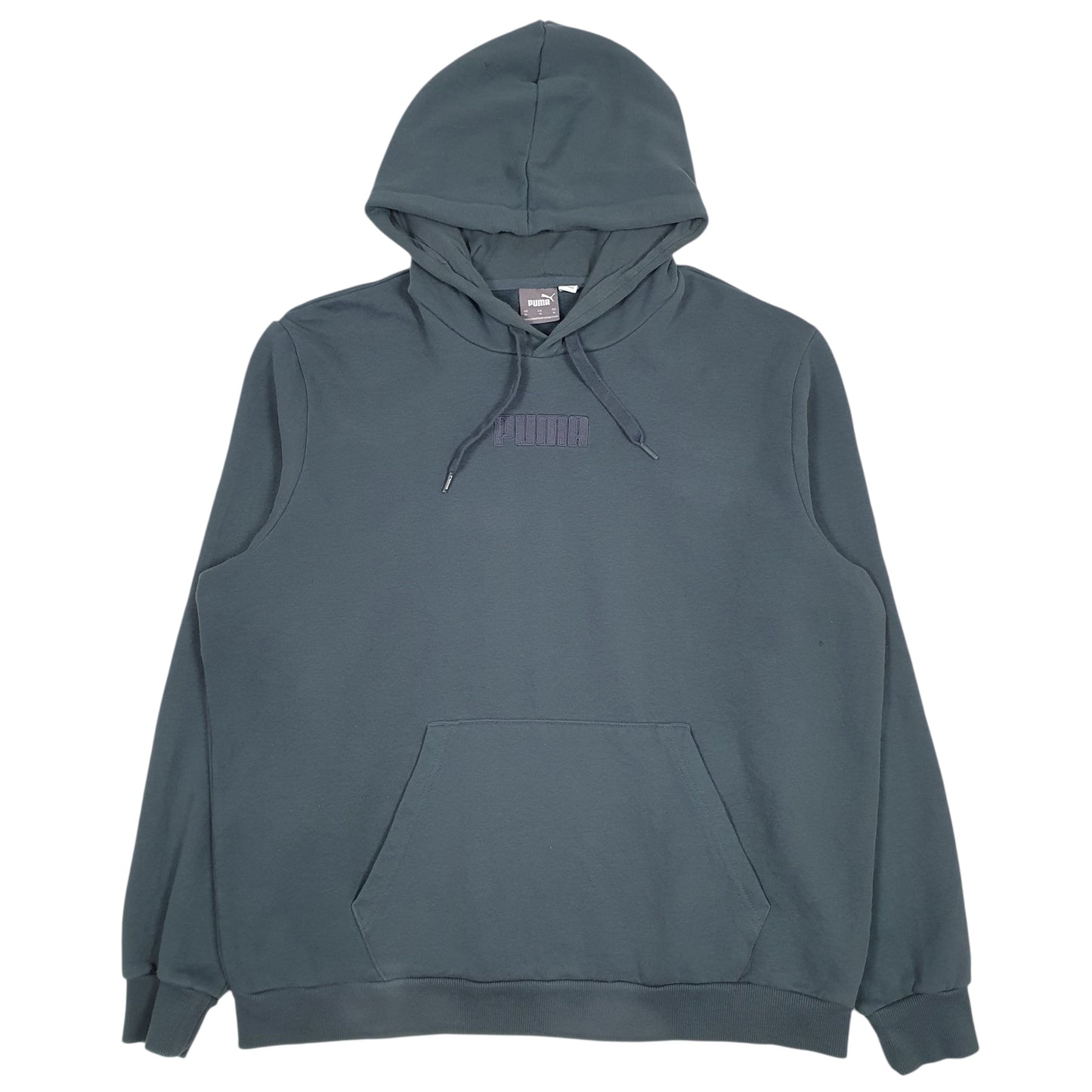 Mens Blue Puma  Hoodie Jumper