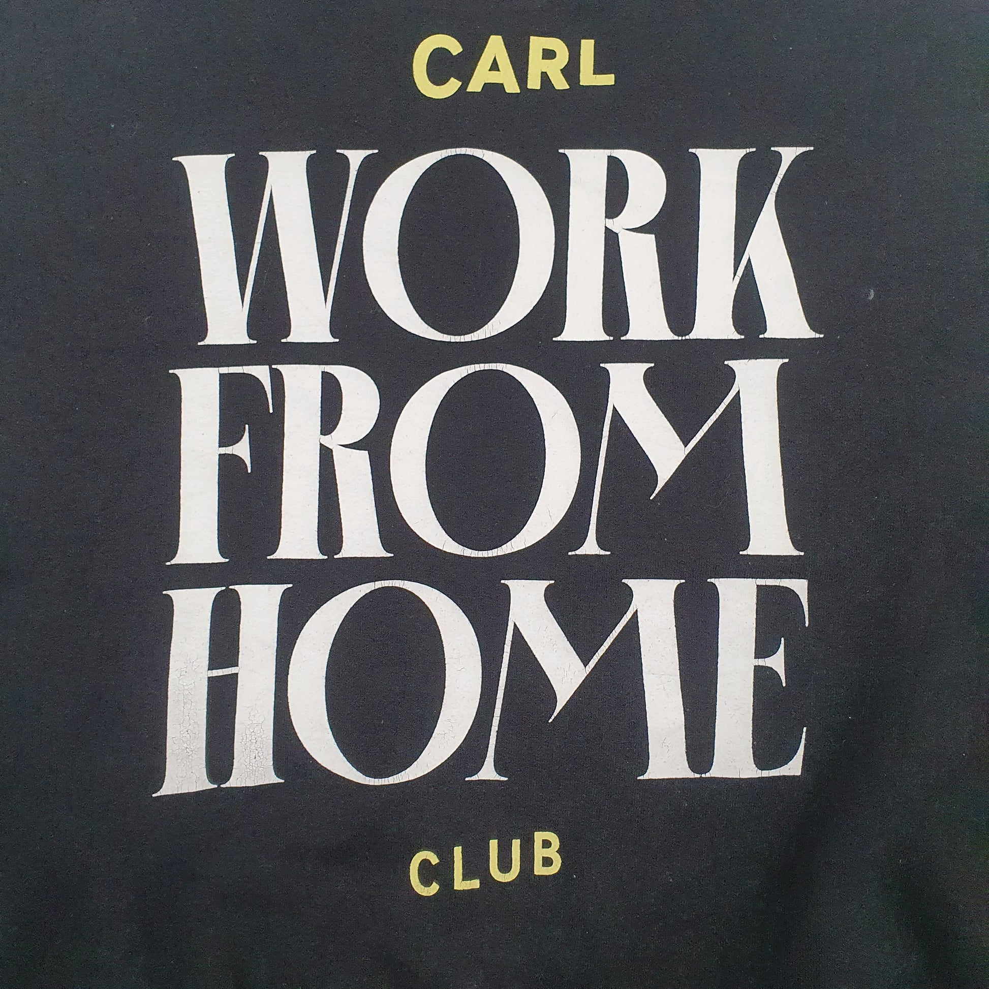 Mens Black Champion  Crewneck Jumper