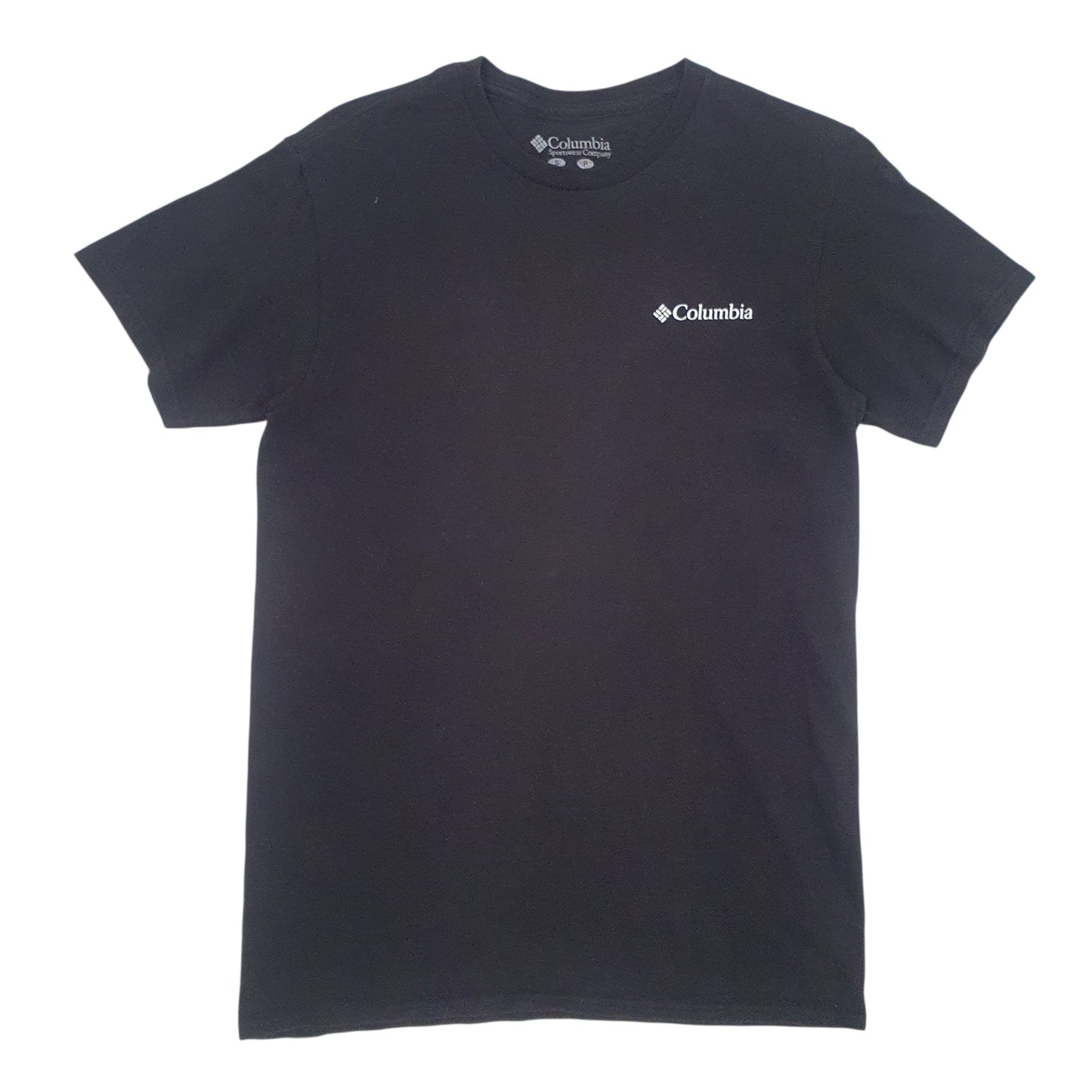 Mens Black Columbia Sportswear Company  Short Sleeve T Shirt